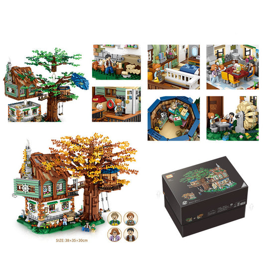 Casa del Árbol Bosque - Set de 4761 Bloques de Construcción con Figuras DIY - Image 7
