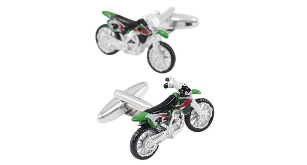 Gemelos de Motocicleta Off-Road - Diseño Personalizado para Camisas de Vestir