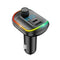 Transmisor FM Bluetooth con Luz Ambiente y Asistente de Voz