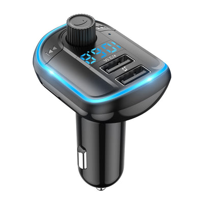 Transmisor FM Bluetooth con Luz Ambiente y Asistente de Voz - Image 2