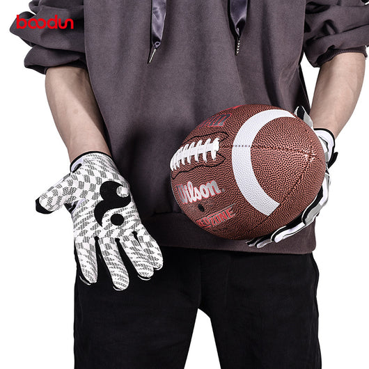 Guantes Deportivos Antideslizantes de Silicona para Fútbol Americano, Rugby y Béisbol - Image 9