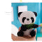 Peluche Panda Fiesta - Muñeco Panda Suave para Abrazar