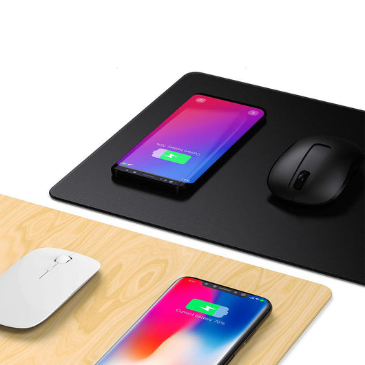 Mousepad Cargador Inalámbrico Rápido - Compatible con iPhone y Android - Image 5