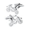 Gemelos de Plata para Hombre - Botones de Puño Elegantes para Camisa de Vestir