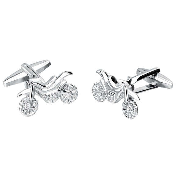 Gemelos de Plata para Hombre - Botones de Puño Elegantes para Camisa de Vestir