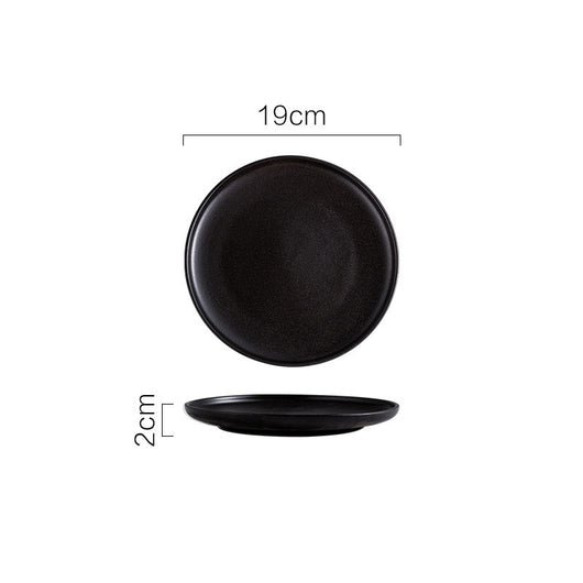 Plato Negro de Cerámica para Carnes - Image 2