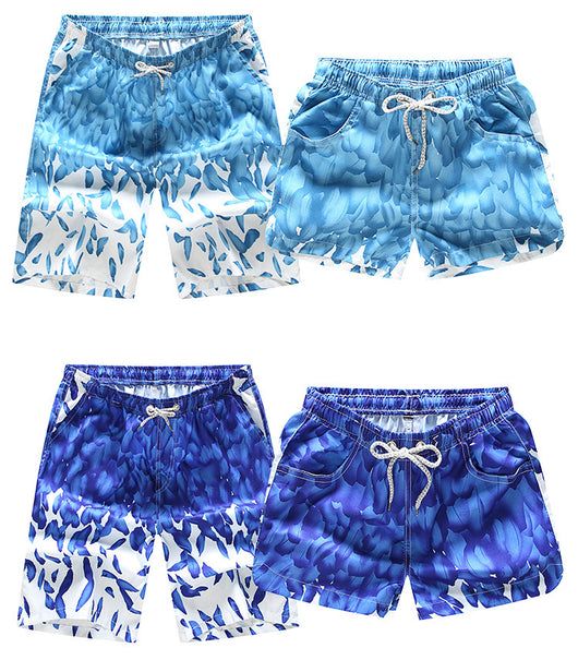 Pantalones Cortos de Playa Sueltos con Estampado - Talla Grande Europeo Americano - Image 14