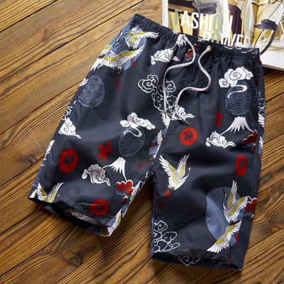 Pantalones Cortos de Playa Sueltos con Estampado - Talla Grande Europeo Americano - Image 17