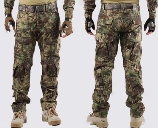 Pantalones de Camuflaje Táctico Frog Phoenix con Peto - Image 12