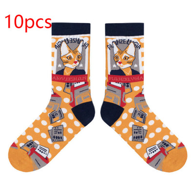 Calcetines Divertidos de Dibujos Animados para Hombre y Mujer - Image 12