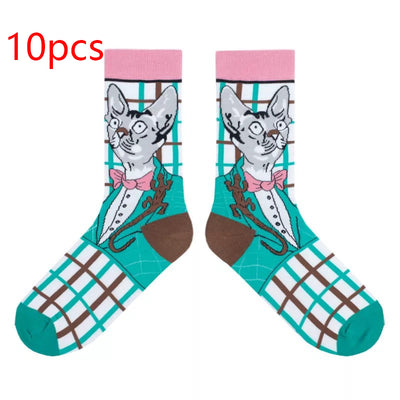 Calcetines Divertidos de Dibujos Animados para Hombre y Mujer - Image 15