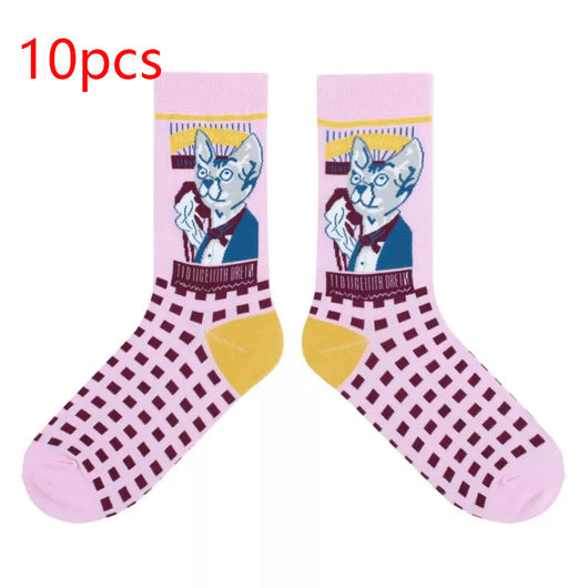 Calcetines Divertidos de Dibujos Animados para Hombre y Mujer - Image 18