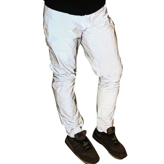 Pantalones Deportivos Reflectantes 3M Daxianyilian - Ajuste Slim Tallas Grandes - Image 3