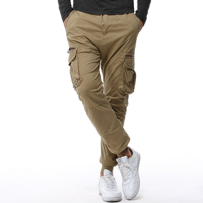 Pantalones Cargo Casual con Cintura Elástica Ajustable - Image 10