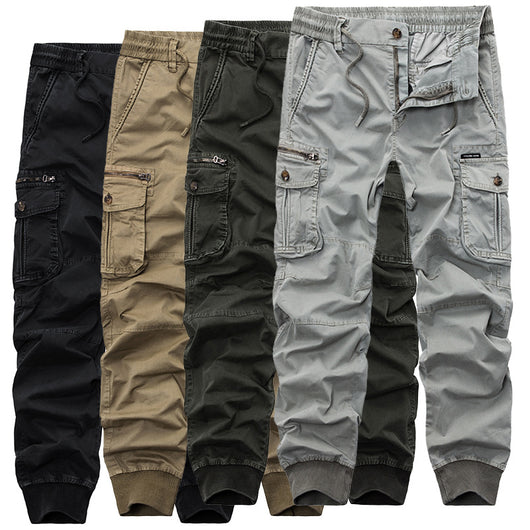 Pantalones Cargo Casual con Cintura Elástica Ajustable - Image 11