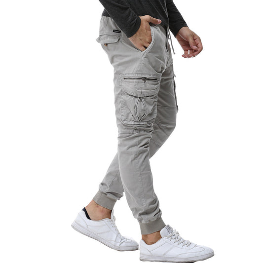 Pantalones Cargo Casual con Cintura Elástica Ajustable - Image 2