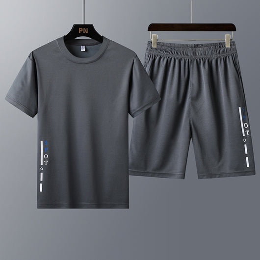 Conjunto Deportivo Juvenil Dos Piezas - Playera Manga Corta Tendencia - Image 12