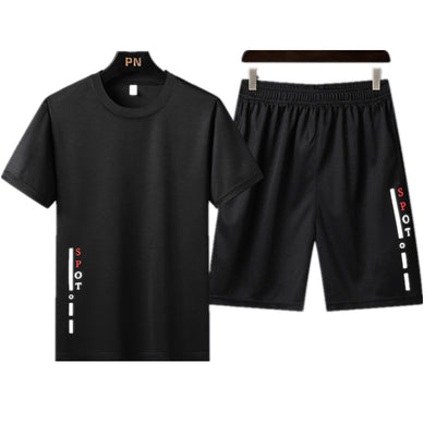 Conjunto Deportivo Juvenil Dos Piezas - Playera Manga Corta Tendencia - Image 11