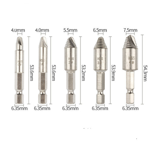 Extractor de Tornillos con Rosca Deslizante y Dientes Ajustables - Image 6