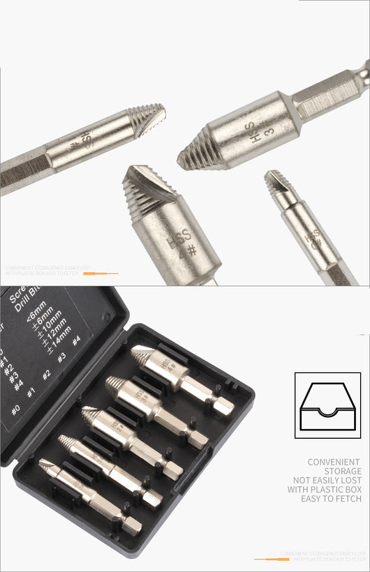 Extractor de Tornillos con Rosca Deslizante y Dientes Ajustables - Image 2