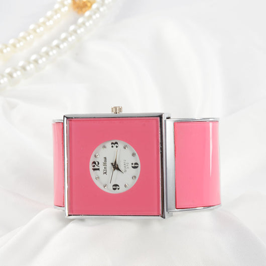 Reloj Pulsera Cuadrado Mujer Estilo Coreano Retro Casual - Image 10
