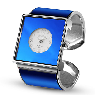 Reloj Pulsera Cuadrado Mujer Estilo Coreano Retro Casual - Image 2