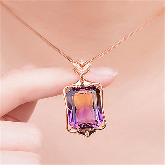 Colgante de Amatista Multiusos | Cristal Auténtico