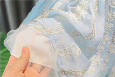 Vestido Infantil de Verano Estilo Princesa Coreano - Cuello Redondo Transpirable - Image 13