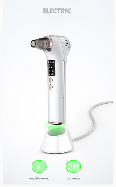 Limpiador Facial Eléctrico Anti-Acné y Puntos Negros con Tecnología Térmica - Image 2