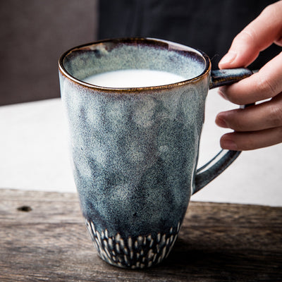 Taza de Cerámica Artesanal Estilo Nórdico - Gran Capacidad para Café - Image 11