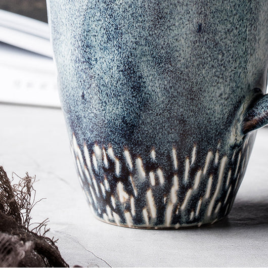 Taza de Cerámica Artesanal Estilo Nórdico - Gran Capacidad para Café - Image 14