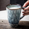 Taza de Cerámica Artesanal Estilo Nórdico - Gran Capacidad para Café