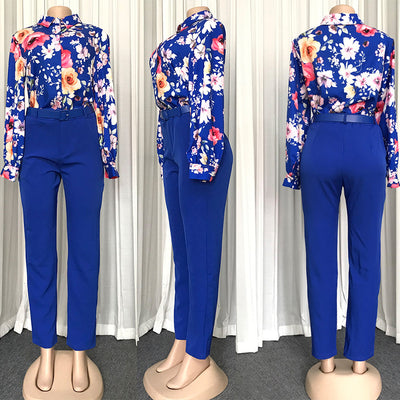 Conjunto de Dos Piezas con Estampado Moderno - Moda Europa y América - Image 9