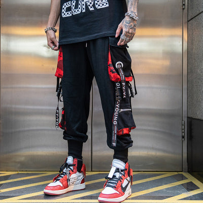 Pantalones Joggers Personalizados Holgados con Cintas Decorativas - Image 7