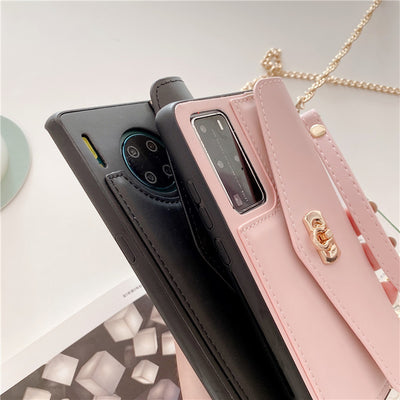Funda Protectora de Cuero para Huawei con Patrón Elegante - Image 14