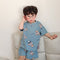 Conjunto de Pijama Fresco de Manga Corta para Bebés y Niños