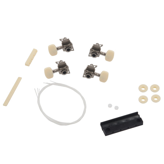 Ukelele Soprano de Madera Blanca 21 Pulgadas - Kit Completo Guitarra Hawaiana - Image 9