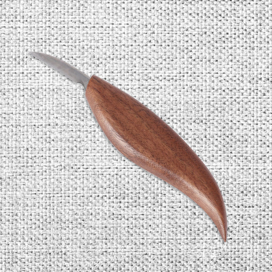 Juego de 5 Cuchillos de Talla en Madera con Mango de Nogal Negro - Image 7