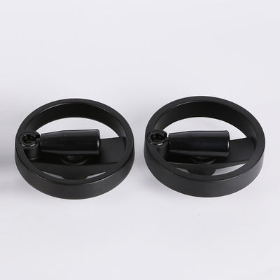 Volante de Control Aluminio Plegable Doble Radios - Herramienta Industrial Profesional