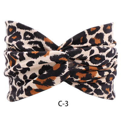 Vincha Ancha de Algodón Estampada para Mujer - Image 13