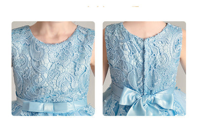 Vestido de Princesa Verano con Falda de Tul Brillante para Niñas 3-12 Años - Image 14
