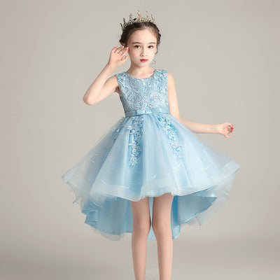 Vestido de Princesa Verano con Falda de Tul Brillante para Niñas 3-12 Años - Image 13