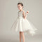 Vestido de Princesa Verano con Falda de Tul Brillante para Niñas 3-12 Años