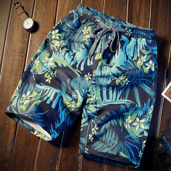Pantalones Cortos de Playa Coreanos K167 - Shorts Casuales de Verano para Parejas