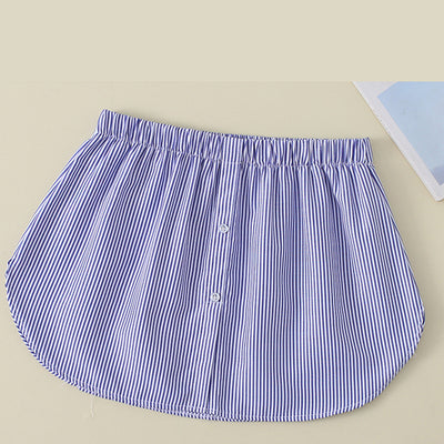 Falda Blanca Doble con Volante Interior Elegante - Image 15