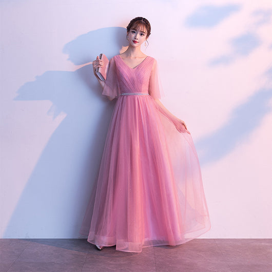 Vestido de Noche Elegante para Anfitriona - Falda Larga - Image 9