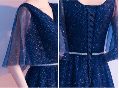 Vestido de Noche Elegante para Anfitriona - Falda Larga - Image 18