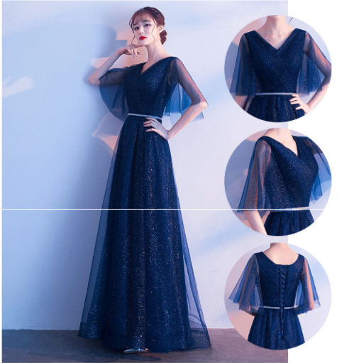 Vestido de Noche Elegante para Anfitriona - Falda Larga - Image 17