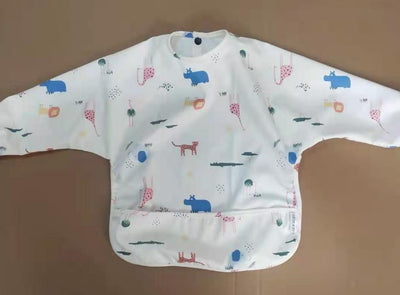 Babero Impermeable con Bolsillo para Bebé - Protección Total en las Comidas - Image 10