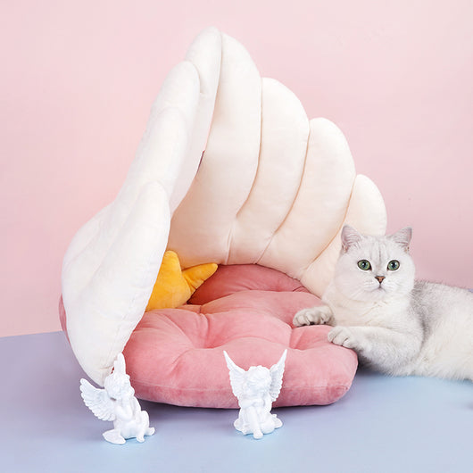 Cama Nido para Gatos Alas de Ángel - Cálida y Versátil para Todas las Estaciones - Image 10